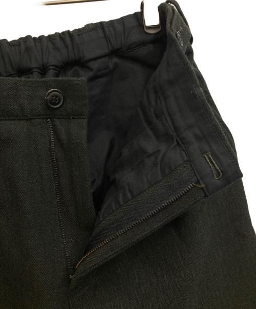Comm.arch（コム・アーチ）comm.arch (コム・アーチ) ウール混パンツ オリーブ サイズ:2の古着・服飾アイテム