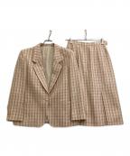 Burberry'sバーバリー）の古着「セットアップテーラードジャケット」｜ライトピンク