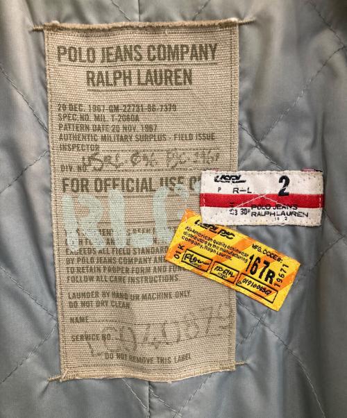 POLO JEANS CO.（ポロジーンズカンパニー）POLO JEANS CO. (ポロジーンズカンパニー) Pコート グレー サイズ:不明の古着・服飾アイテム