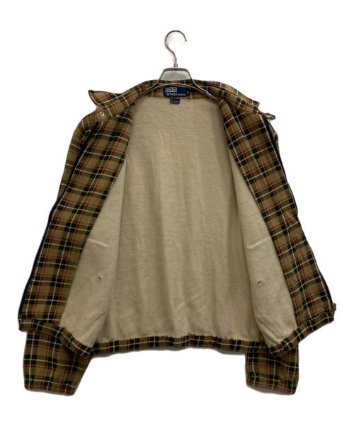 POLO RALPH LAUREN（ポロ・ラルフローレン）POLO RALPH LAUREN (ポロ・ラルフローレン) チェックスイングトップ ブラウン サイズ:Mの古着・服飾アイテム