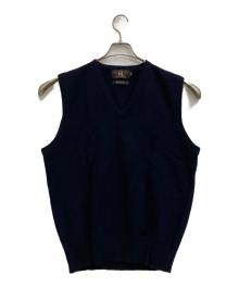 RRL（ダブルアールエル）の古着「ウールベスト」｜ネイビー