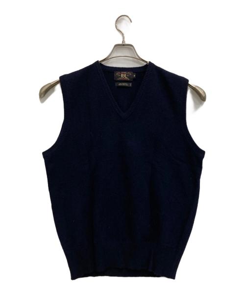 RRL（ダブルアールエル）RRL (ダブルアールエル) ウールベスト ネイビー サイズ:Mの古着・服飾アイテム