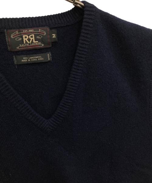 RRL（ダブルアールエル）RRL (ダブルアールエル) ウールベスト ネイビー サイズ:Mの古着・服飾アイテム