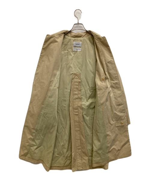 YAECA（ヤエカ）YAECA (ヤエカ) ステンカラーコート ベージュ サイズ:Sの古着・服飾アイテム