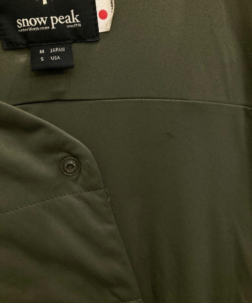 Snow peak（スノーピーク）snow peak (スノーピーク) Flexible Insulation ジャケット カーキ サイズ:Mの古着・服飾アイテム