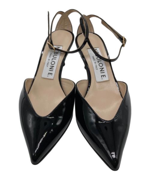 NEBULONIE（ネブローニ）NEBULONIE (ネブローニ) アンクルストラップパンプス ブラック サイズ:SIZE 35の古着・服飾アイテム