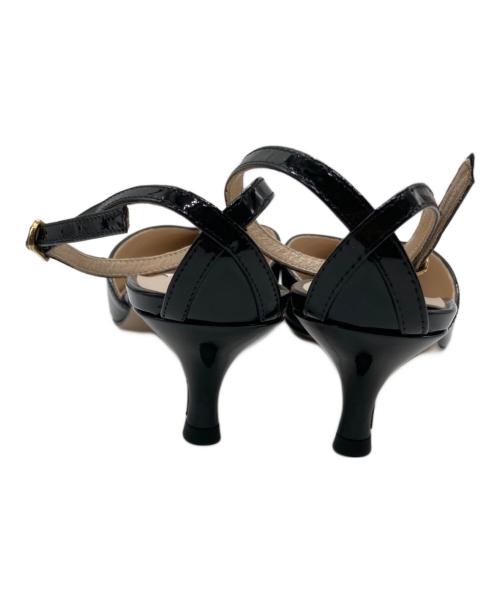 NEBULONIE（ネブローニ）NEBULONIE (ネブローニ) アンクルストラップパンプス ブラック サイズ:SIZE 35の古着・服飾アイテム