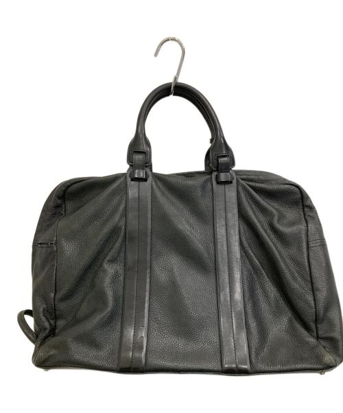 GALLERIANT（ガレリアント）GALLERIANT (ガレリアント) チントゥーラ ゴートレザーボストンバッグ ブラックの古着・服飾アイテム