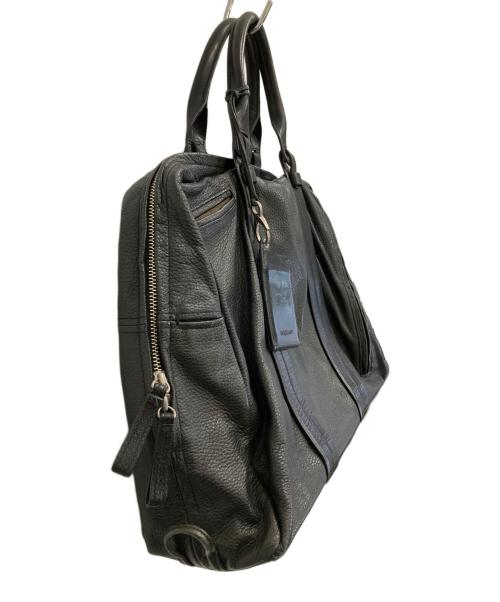 GALLERIANT（ガレリアント）GALLERIANT (ガレリアント) チントゥーラ ゴートレザーボストンバッグ ブラックの古着・服飾アイテム