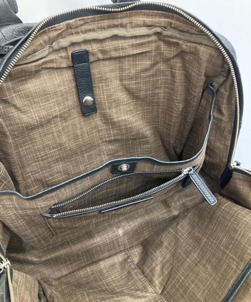 GALLERIANT（ガレリアント）GALLERIANT (ガレリアント) チントゥーラ ゴートレザーボストンバッグ ブラックの古着・服飾アイテム