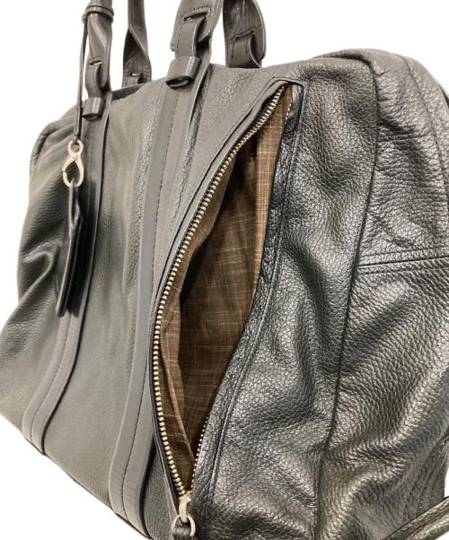 GALLERIANT（ガレリアント）GALLERIANT (ガレリアント) チントゥーラ ゴートレザーボストンバッグ ブラックの古着・服飾アイテム