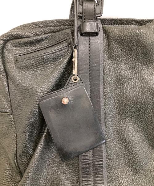 GALLERIANT（ガレリアント）GALLERIANT (ガレリアント) チントゥーラ ゴートレザーボストンバッグ ブラックの古着・服飾アイテム