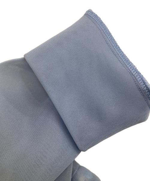 MAISON SPECIAL（メゾンスペシャル）MAISON SPECIAL (メゾンスペシャル) 2way See-through Hoodie スカイブルー サイズ:Fの古着・服飾アイテム
