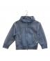 MAISON SPECIAL（メゾンスペシャル）の古着「2way See-through Hoodie」｜スカイブルー