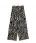 MAISON SPECIAL (メゾンスペシャル) ウェーブプリントパンツ ブラック サイズ:38：5000円