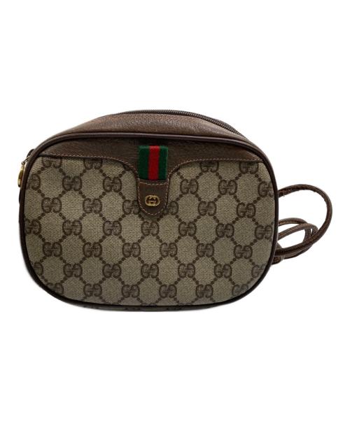 GUCCI（グッチ）GUCCI (グッチ) ショルダーバッグ ブラウンの古着・服飾アイテム