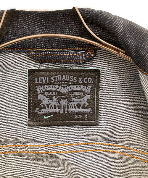 LEVI'S（リーバイス）LEVI'S (リーバイス) NIKE (ナイキ) デニムジャケット インディゴ サイズ:Ｓの古着・服飾アイテム