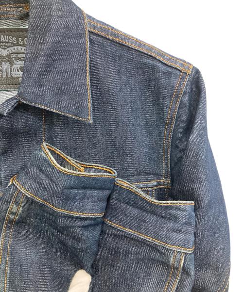 LEVI'S（リーバイス）LEVI'S (リーバイス) NIKE (ナイキ) デニムジャケット インディゴ サイズ:Ｓの古着・服飾アイテム