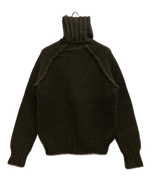 C.P COMPANY（シーピーカンパニー）C.P COMPANY (シーピーカンパニー) ウールタートルネックニット カーキ サイズ:SIZE 4の古着・服飾アイテム
