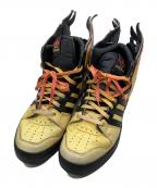 adidas×JEREMY SCOTTアディダス×ジェレミー スコット）の古着「WINGS 2.0 JS FLMS FLAMES/ハイカットスニーカー」｜オレンジ×ブラック