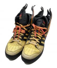 adidas×JEREMY SCOTT（アディダス×ジェレミー スコット）の古着「WINGS 2.0 JS FLMS FLAMES/ハイカットスニーカー」｜オレンジ×ブラック