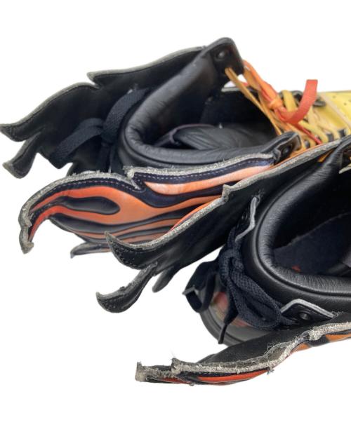 adidas（アディダス）adidas (アディダス) JEREMY SCOTT (ジェレミー スコット) WINGS 2.0 JS FLMS FLAMES/ハイカットスニーカー オレンジ×ブラック サイズ:26.5の古着・服飾アイテム