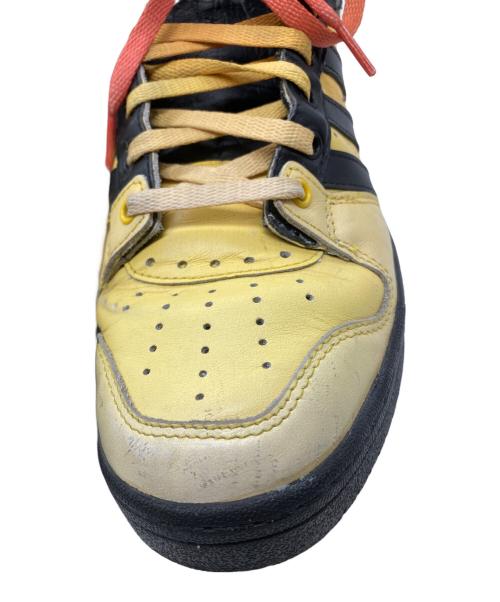 adidas（アディダス）adidas (アディダス) JEREMY SCOTT (ジェレミー スコット) WINGS 2.0 JS FLMS FLAMES/ハイカットスニーカー オレンジ×ブラック サイズ:26.5の古着・服飾アイテム