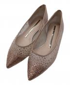 STACCATOスタッカート）の古着「ビジューパンプス」｜ピンク