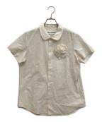 JUNYA WATANABE COMME des GARCONS(ジュンヤワタナベ コムデギャルソン）の古着「半袖シャツ」｜アイボリー