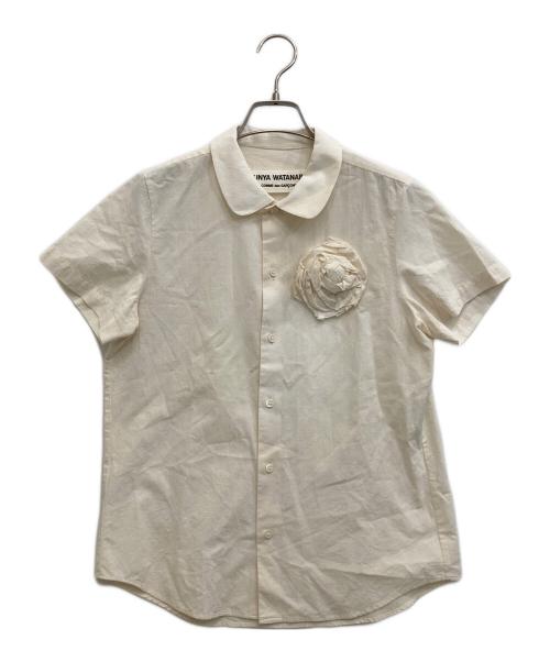 JUNYA WATANABE COMME des GARCONS（(ジュンヤワタナベ コムデギャルソン）JUNYA WATANABE COMME des GARCONS ((ジュンヤワタナベ コムデギャルソン) 半袖シャツ アイボリー サイズ:-の古着・服飾アイテム