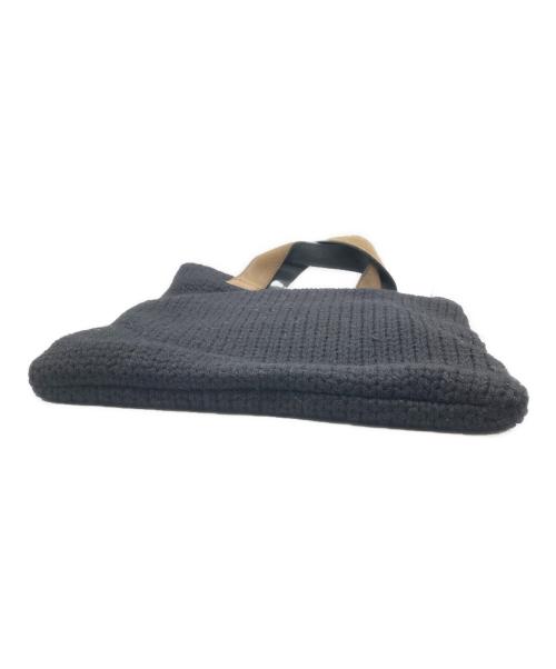 tricot COMME des GARCONS（トリココムデギャルソン）tricot COMME des GARCONS (トリココムデギャルソン) ウールニットハンドバッグ ブラックの古着・服飾アイテム