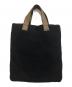 tricot COMME des GARCONS (トリココムデギャルソン) ウールニットハンドバッグ ブラック：12000円