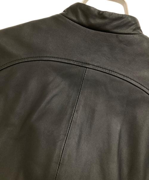 Le Verseaubleu（ルベェルソーブルー）Le Verseaubleu (ルベェルソーブルー) レザージャケット ブラック サイズ:38の古着・服飾アイテム