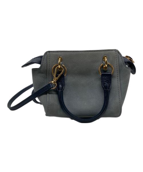 SEE BY CHLOE（シーバイクロエ）SEE BY CHLOE (シーバイクロエ) 2WAYショルダーバッグ スカイブルーの古着・服飾アイテム