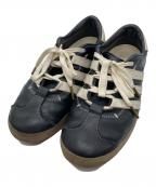 adidas×FOOT INDUSTRYアディダス×フットインダストリー）の古着「GAZELLEローカットスニーカー」｜ブラック