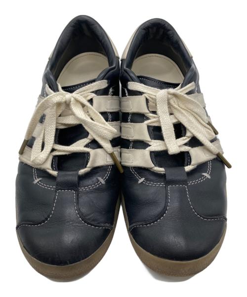 adidas（アディダス）adidas (アディダス) FOOT INDUSTRY (フットインダストリー) GAZELLEローカットスニーカー ブラック サイズ:26の古着・服飾アイテム