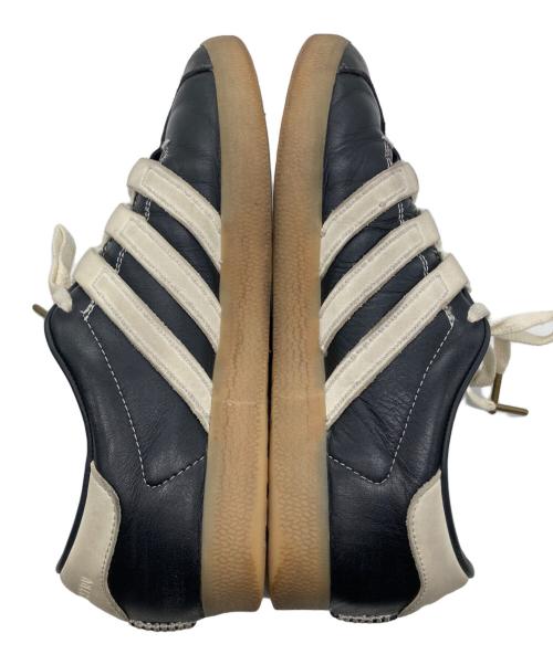 adidas（アディダス）adidas (アディダス) FOOT INDUSTRY (フットインダストリー) GAZELLEローカットスニーカー ブラック サイズ:26の古着・服飾アイテム