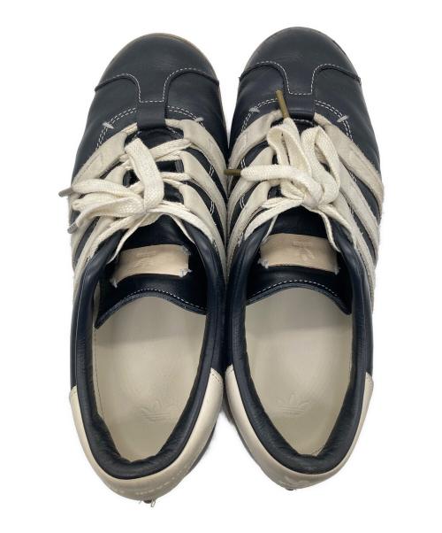 adidas（アディダス）adidas (アディダス) FOOT INDUSTRY (フットインダストリー) GAZELLEローカットスニーカー ブラック サイズ:26の古着・服飾アイテム