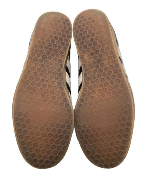 adidas（アディダス）adidas (アディダス) FOOT INDUSTRY (フットインダストリー) GAZELLEローカットスニーカー ブラック サイズ:26の古着・服飾アイテム