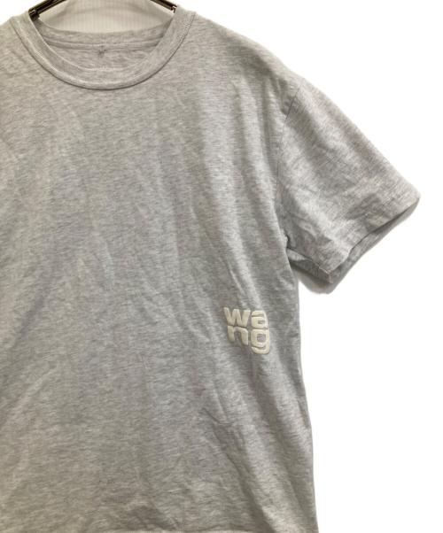 ALEXANDER WANG（アレキサンダー・ワン）ALEXANDER WANG (アレキサンダー・ワン) ロゴTシャツ グレー サイズ:XSの古着・服飾アイテム