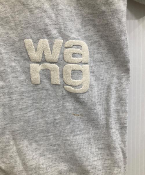 ALEXANDER WANG（アレキサンダー・ワン）ALEXANDER WANG (アレキサンダー・ワン) ロゴTシャツ グレー サイズ:XSの古着・服飾アイテム