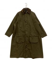 Barbour（バブアー）の古着「Balvenie Long Jacket」｜オリーブ