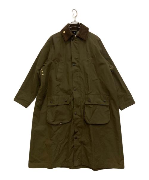 Barbour（バブアー）Barbour (バブアー) Balvenie Long Jacket オリーブ サイズ:10の古着・服飾アイテム