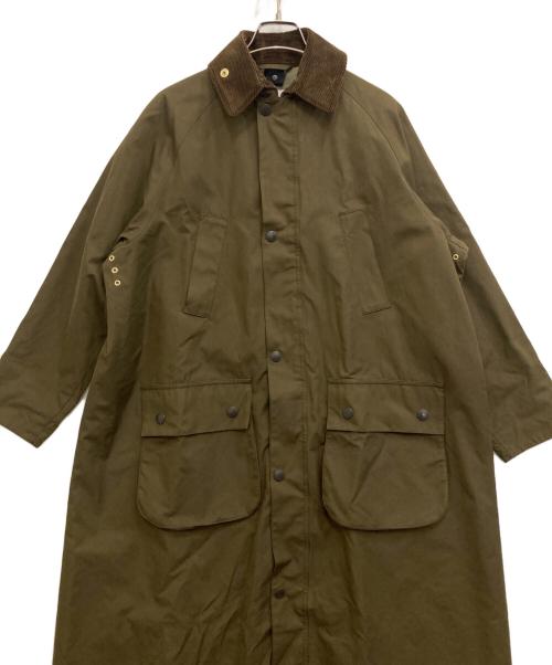 Barbour（バブアー）Barbour (バブアー) Balvenie Long Jacket オリーブ サイズ:10の古着・服飾アイテム