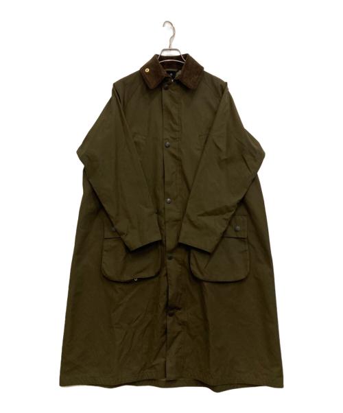 Barbour（バブアー）Barbour (バブアー) Balvenie Long Jacket オリーブ サイズ:10の古着・服飾アイテム