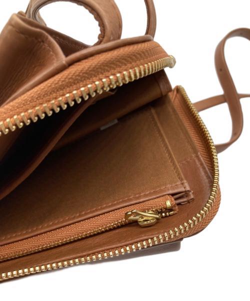 genten（ゲンテン）genten (ゲンテン) ショルダーポシェット ブラウンの古着・服飾アイテム