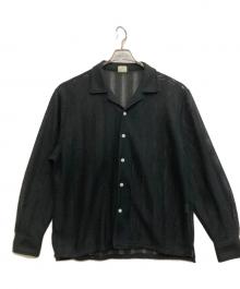 BACKERS（バッカーズ）の古着「シアーカーディガン」｜ブラック