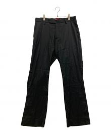 DIESEL（ディーゼル）の古着「P-AMMIR/フレアパンツ」｜ブラック