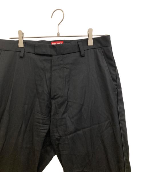 DIESEL（ディーゼル）DIESEL (ディーゼル) P-AMMIR/フレアパンツ ブラック サイズ:46の古着・服飾アイテム