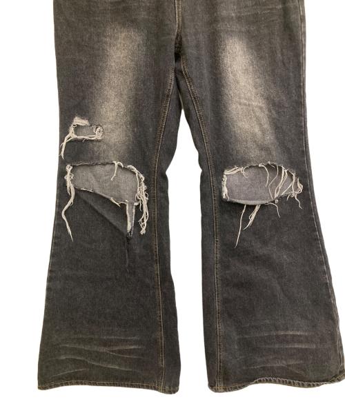 masonprince（メゾンプリンス）masonprince (メゾンプリンス) ダメージデニムパンツ インディゴ サイズ:4の古着・服飾アイテム